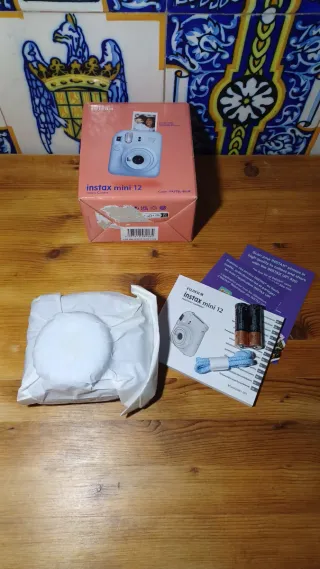 Cámara Fujifilm Instax Mini 12 Azul celeste