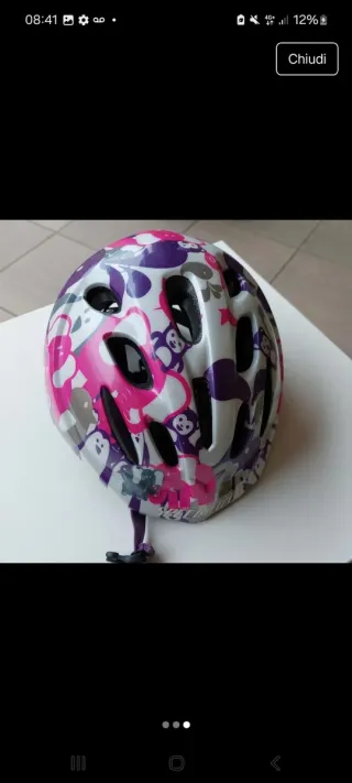 Casco bimba specializzata taglia cm 44-52