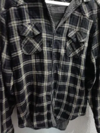 Camisa Zara cuadros hombre