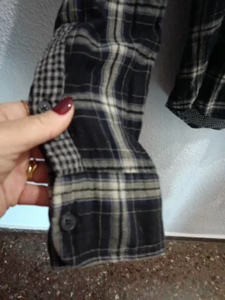 Camisa Zara cuadros hombre