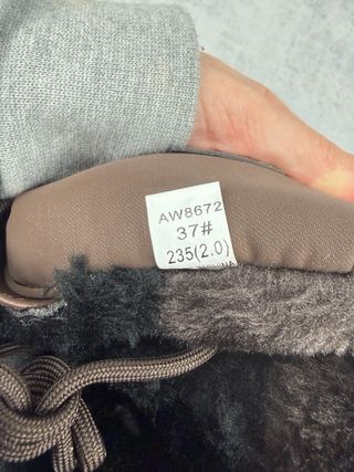 Stivali da neve donna marroni n.37