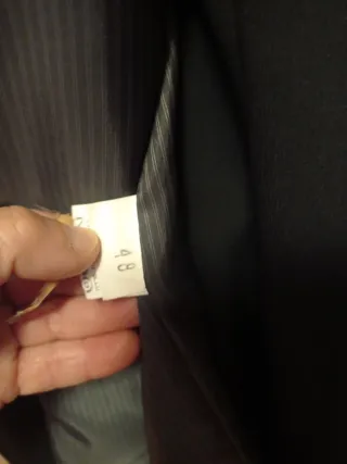 Traje de hombre completo negro