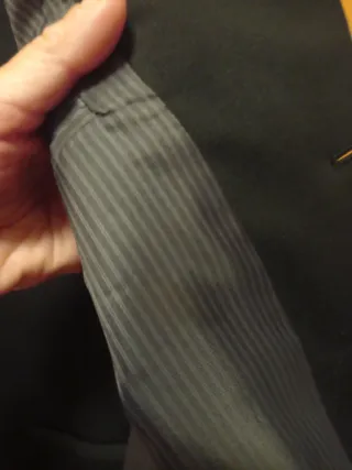 Traje de hombre completo negro