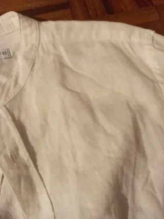 Camisa Zara Hombre Blanca