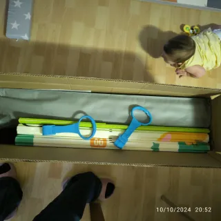 Parque infantil 150x180 con alfombra