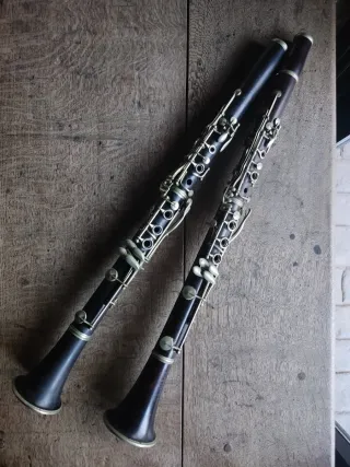 Antico clarinetto in legno