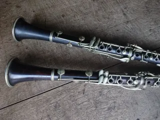 Antico clarinetto in legno