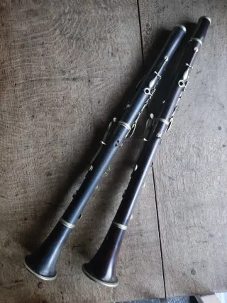 Antico clarinetto in legno