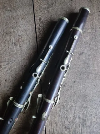 Antico clarinetto in legno