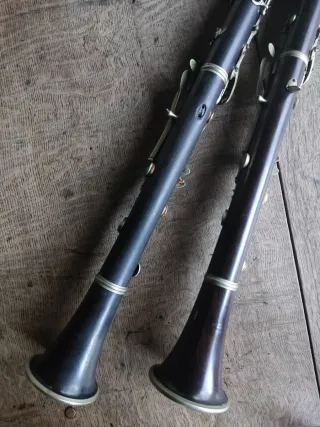 Antico clarinetto in legno