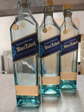 Bottiglia vuota Johnnie Walker Blue Label