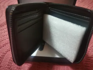 Cartera hombre negra .7H7