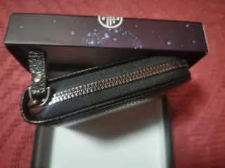 Cartera hombre negra .7H7