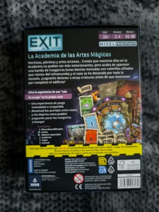 Juego Exit: La Academia de las Artes Mágicas