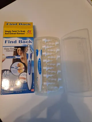 Find Back pulisci orecchie con 15 punte