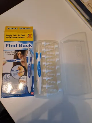 Find Back pulisci orecchie con 15 punte