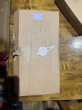 Reloj Nomon Diseño Madera Negro Nuevo