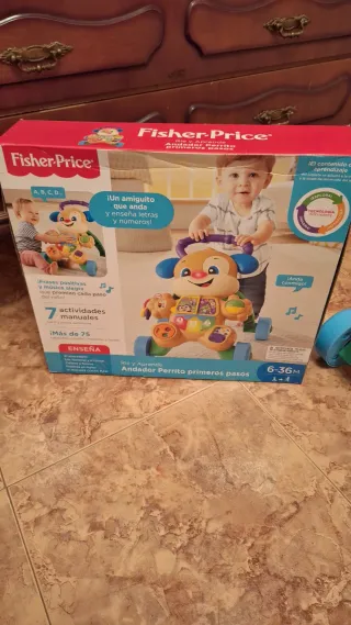 Andador bebé perrito Fisher Price