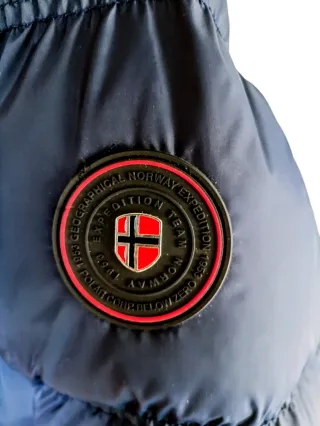Geographical Norway Piumino Blu Taglia L
