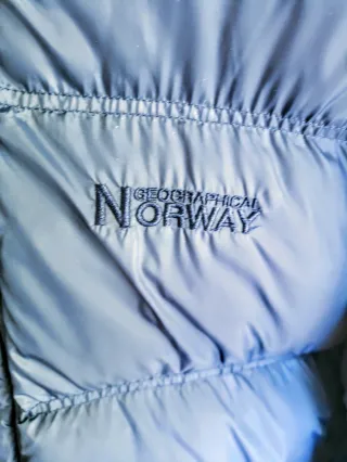 Geographical Norway Piumino Blu Taglia L