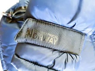 Geographical Norway Piumino Blu Taglia L