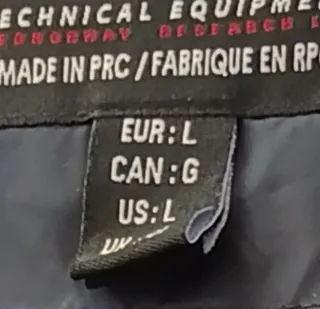 Geographical Norway Piumino Blu Taglia L