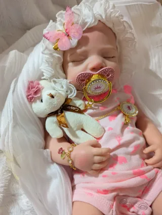 Reborn ,de silicona entera tamaño bebé