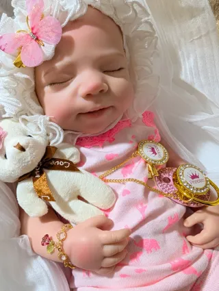Reborn ,de silicona entera tamaño bebé