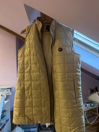 Chaleco Spagnolo mujer largo beige T.42