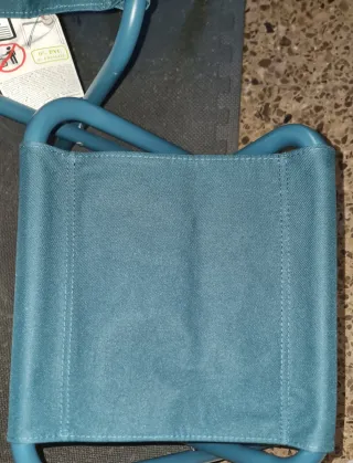 Mesa plegable y sillas