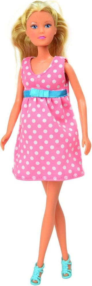 Muñeca Steffi embarazada con bebé y accesorios