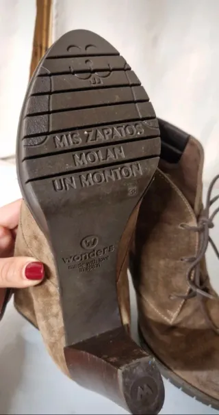 Tronchetti Wonders Camoscio Marrone Tg 38