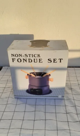 Juego de fondue sin estrenar