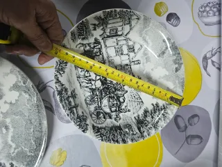 Lote 6 Platos Porcelana San Claudio Serie