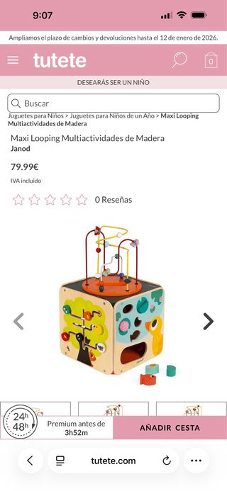 Mesa juego multiactividades Janod para bebé