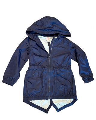 Giacca a vento bambina blu 4 anni