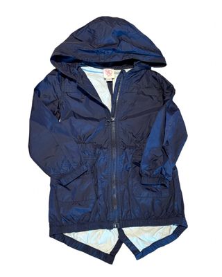 Giacca a vento bambina blu 4 anni