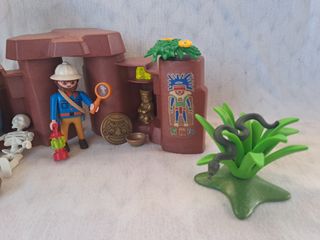 playmobil 3017 grotta del tesoro RARO completo
