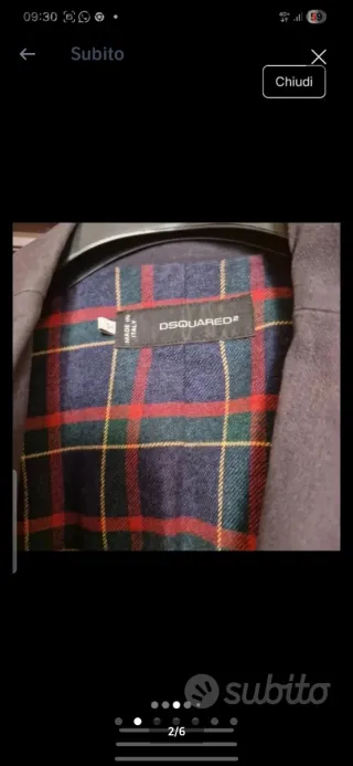 Giacca uomo patchwork