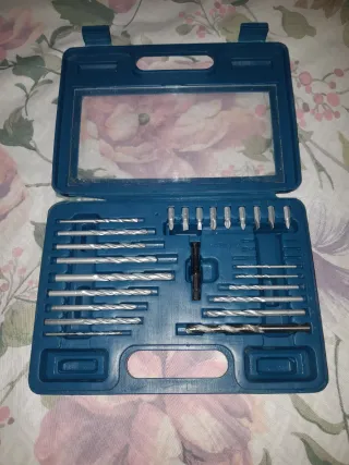 Maletín brocas y puntas taladro