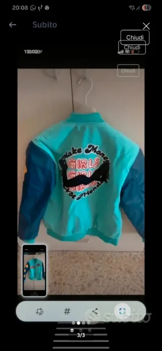 Giacca bomber donna stelle