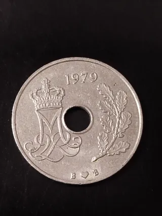 Moneda Dinamarca 1979