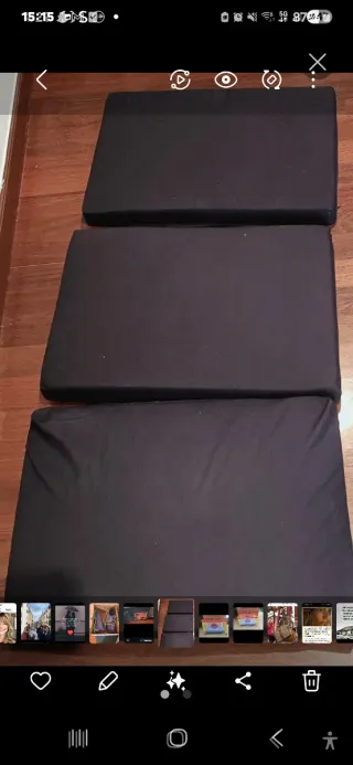 Colchón de cuna de viaje