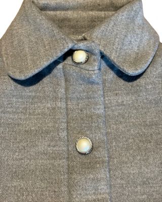 Cappotto bambina 4 anni grigio
