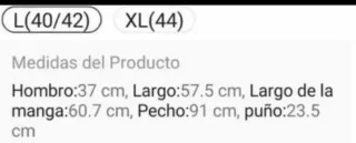 Camiseta Mujer pata gallo Talla L Estampado