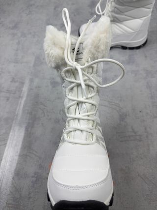 Stivali da neve bianchi con pelo, n 39 nuovi