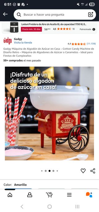 Máquina de hacer Palomitas Vintage