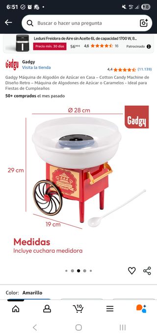 Máquina de hacer Palomitas Vintage