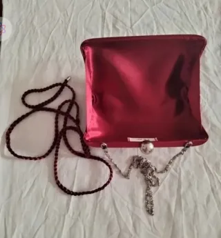 Bolso de fiesta rojo