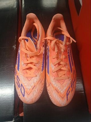 Botas F50 LEAGUE todoterreno Niño naranja